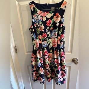 Vince Camuto Floral Dress with Pockets